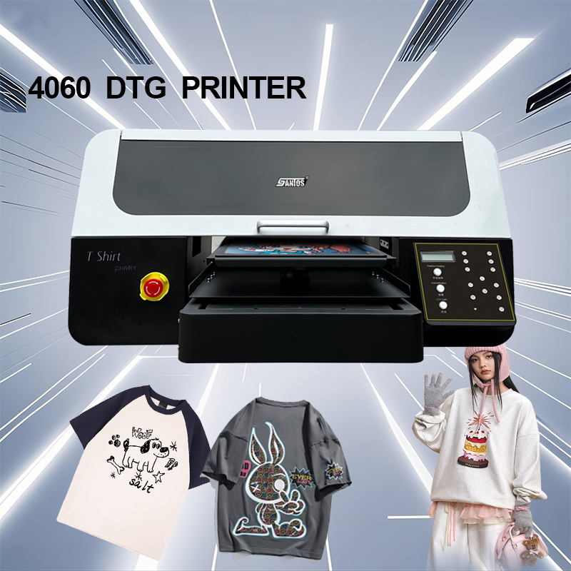 Commercial Digital Printing Machine - تي شيرت طابعة رقمية 4060 موديل