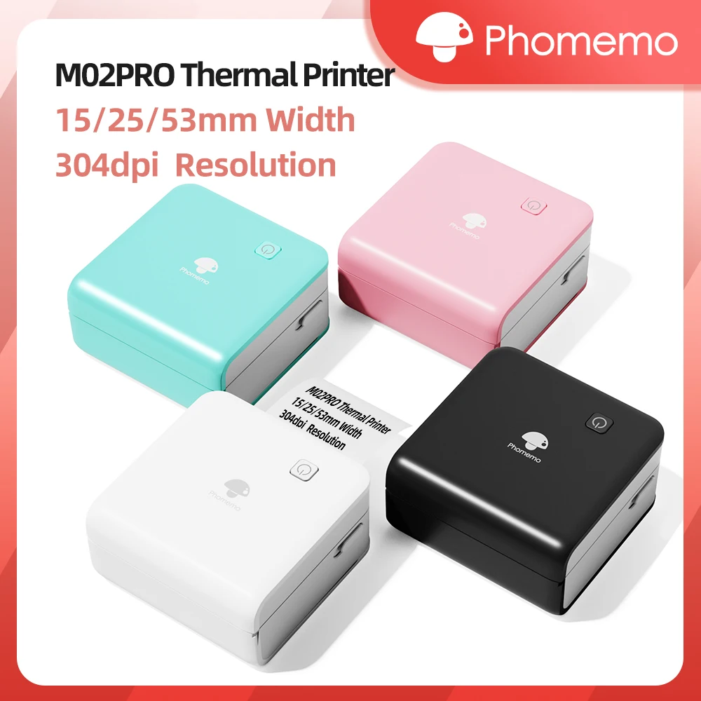 Commercial Photo Printer - طابعة صغيرة محمولة ، ملصق حراري
