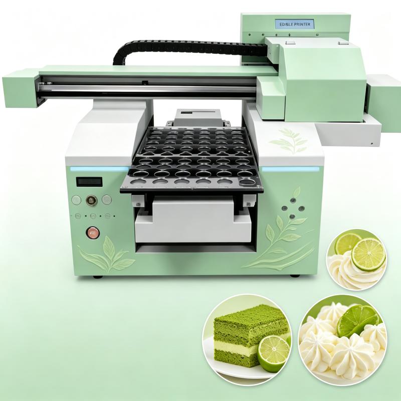 آلة طباعة الكيك الرقمية بالحبر - مراجعة Commercial Digital Printing Machine وسعره