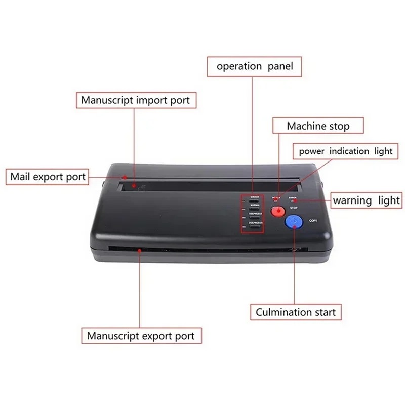 جهاز نسخ وطباعة استنسلات ورق ن - مراجعة Commercial Photo Printer وسعره