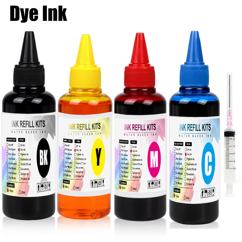 100 مللي حبر صبغ عالمي BK C M  - مراجعة Sublimation Ink 100Ml وسعره