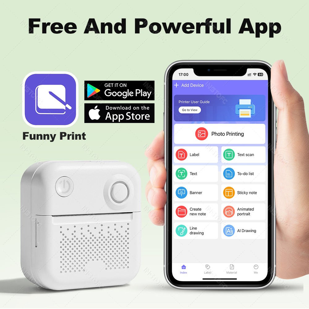 طابعة جيب صغيرة مقاس 57 مم ورق - مراجعة Commercial Photo Printer وسعره