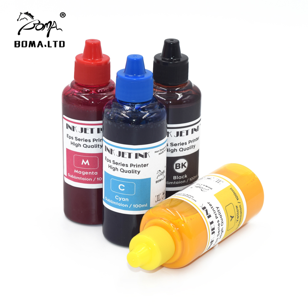 GC21 4*100 مللي حبر طباعة التس - مراجعة Sublimation Ink 100Ml وسعره